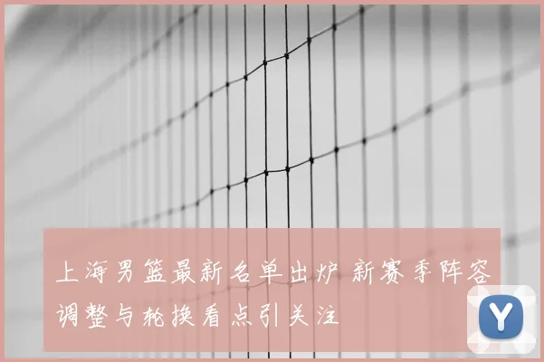 上海男篮最新名单出炉 新赛季阵容调整与轮换看点引关注