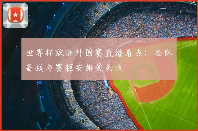 世界杯欧洲外围赛直播看点：各队备战与赛程安排受关注